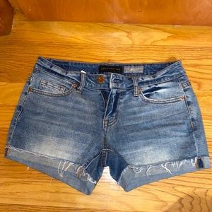 Aeropostale low rise jean shorts